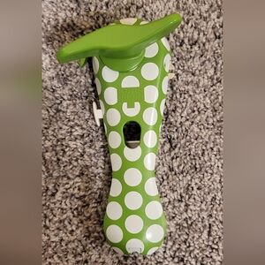 Kuhn Rikon Green Polka Dot 5 in 1 Can Opener